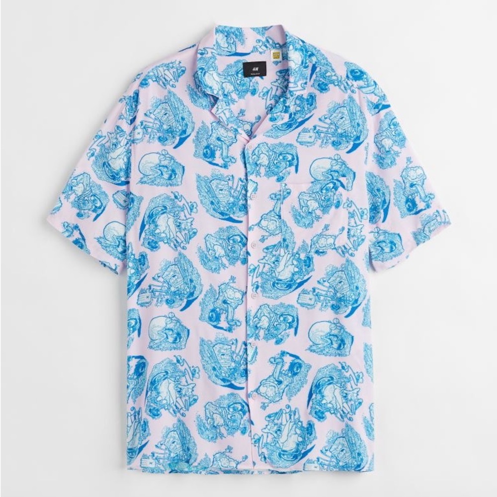 H&M SpongeBob Printed Shirt